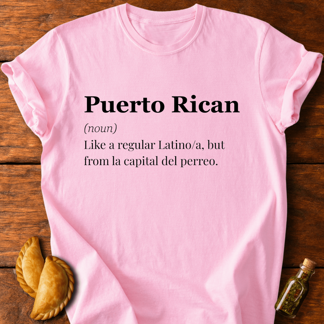Puerto Rican Definition T-Shirt