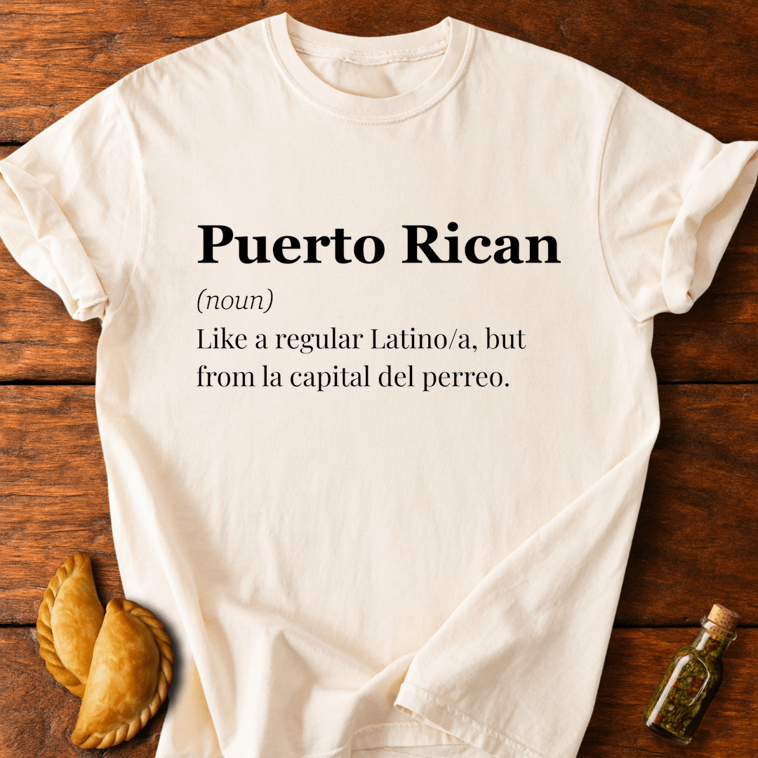 Puerto Rican Definition T-Shirt