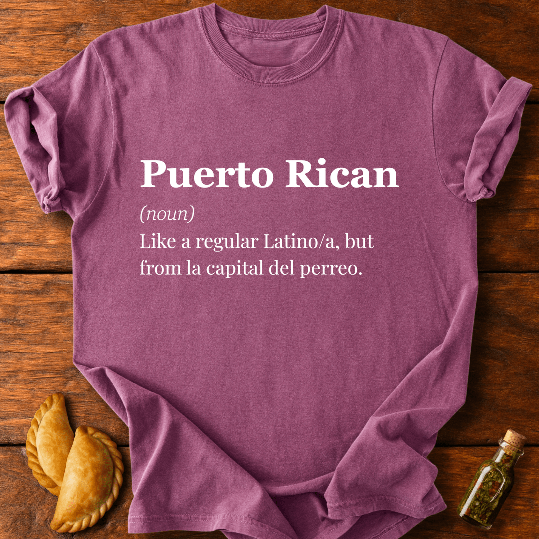 Puerto Rican Definition T-Shirt