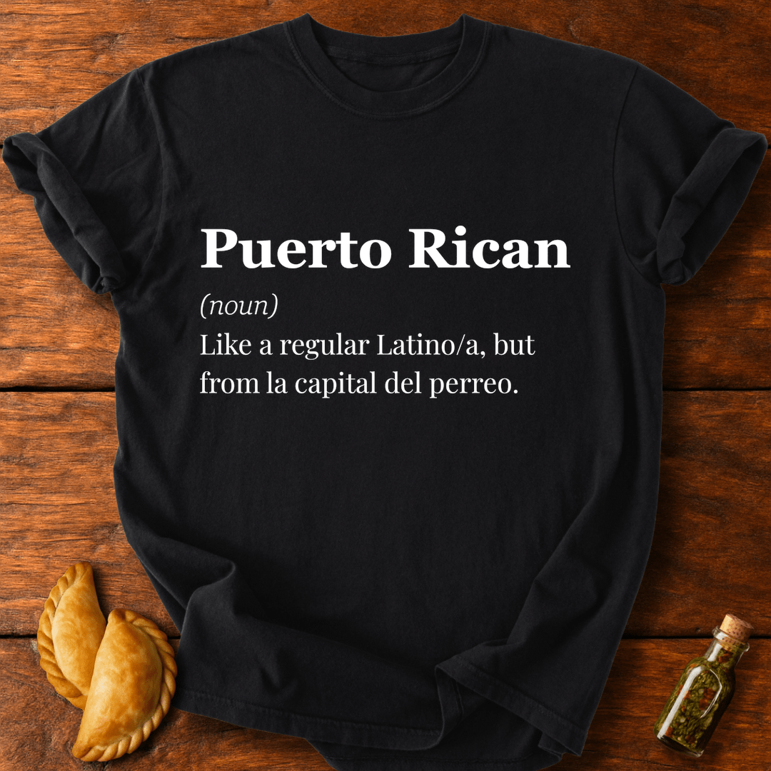 Puerto Rican Definition T-Shirt