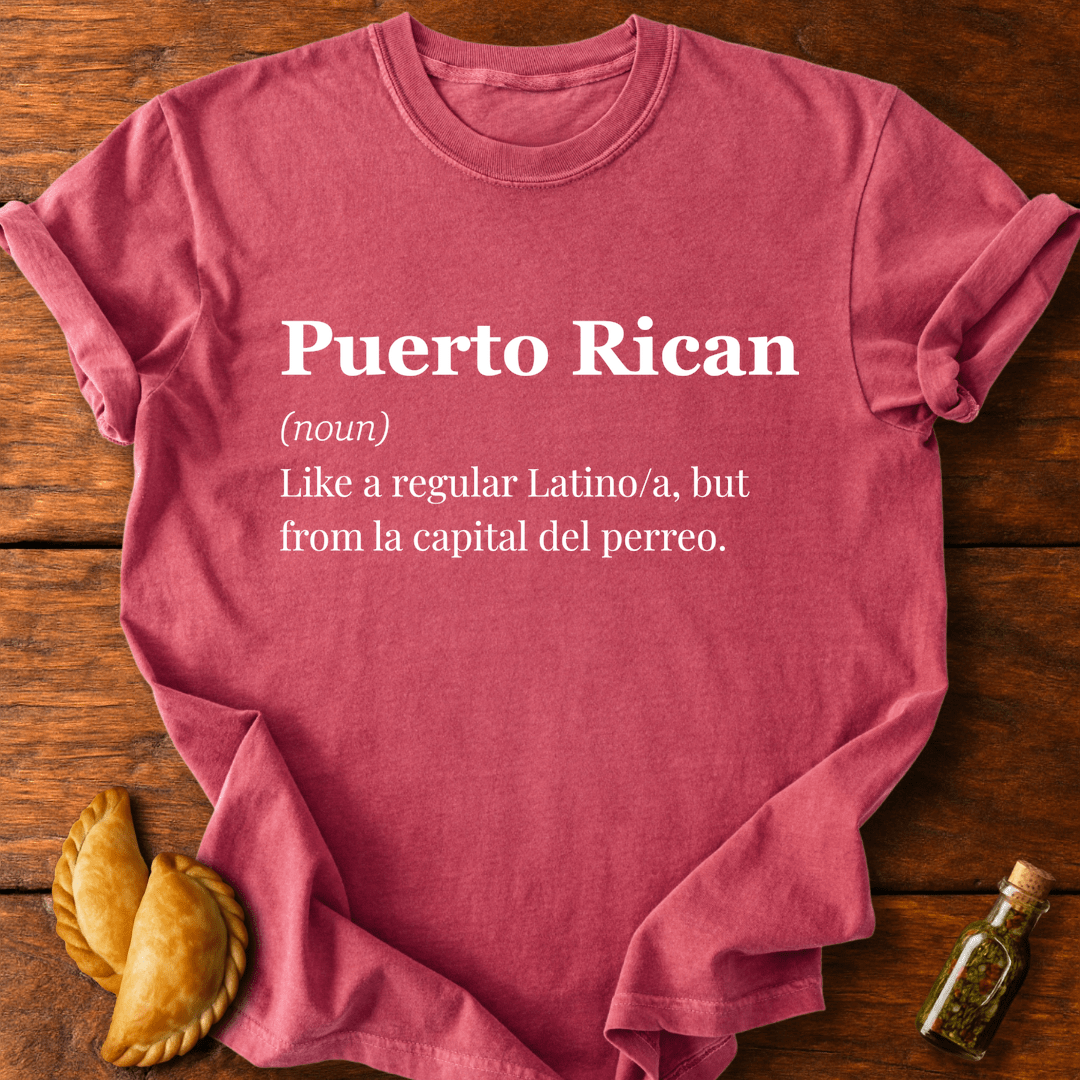 Puerto Rican Definition T-Shirt