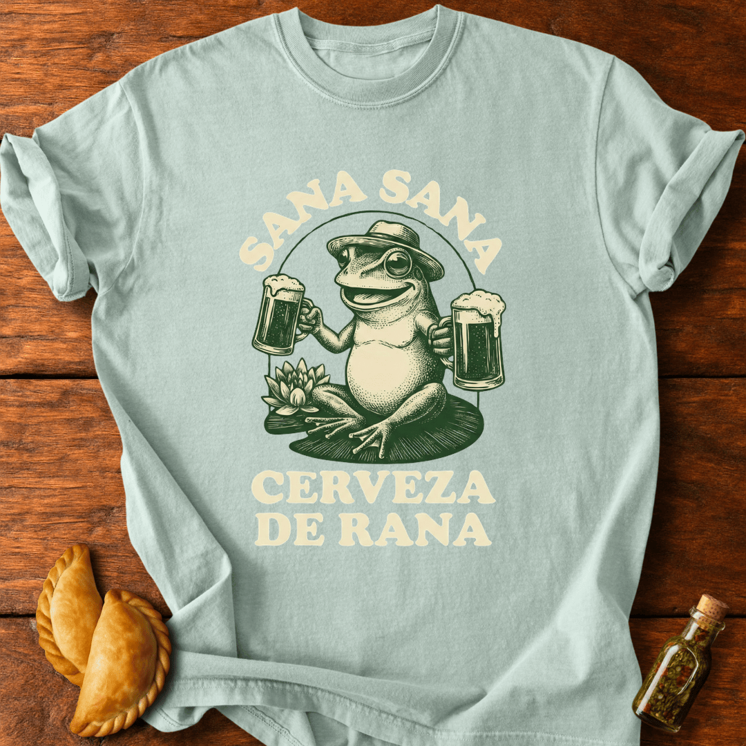 Sana Sana Cerveza De Rana T-Shirt