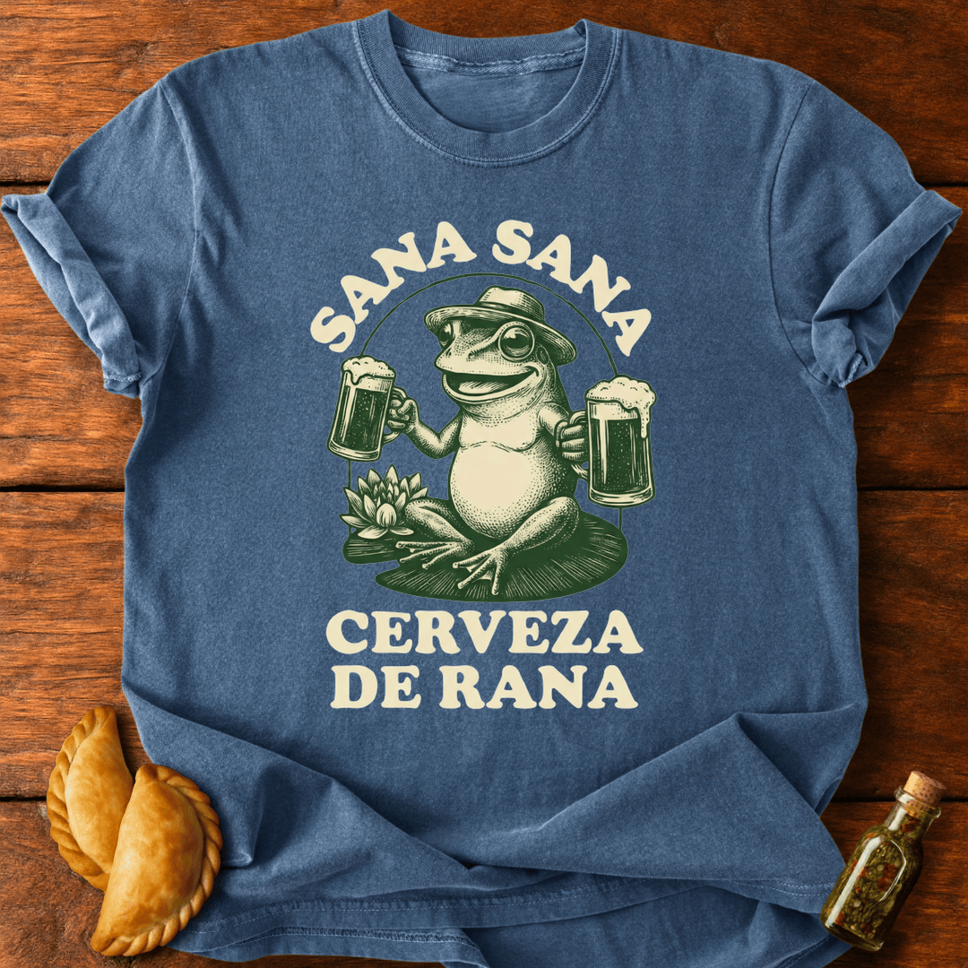 Sana Sana Cerveza De Rana T-Shirt