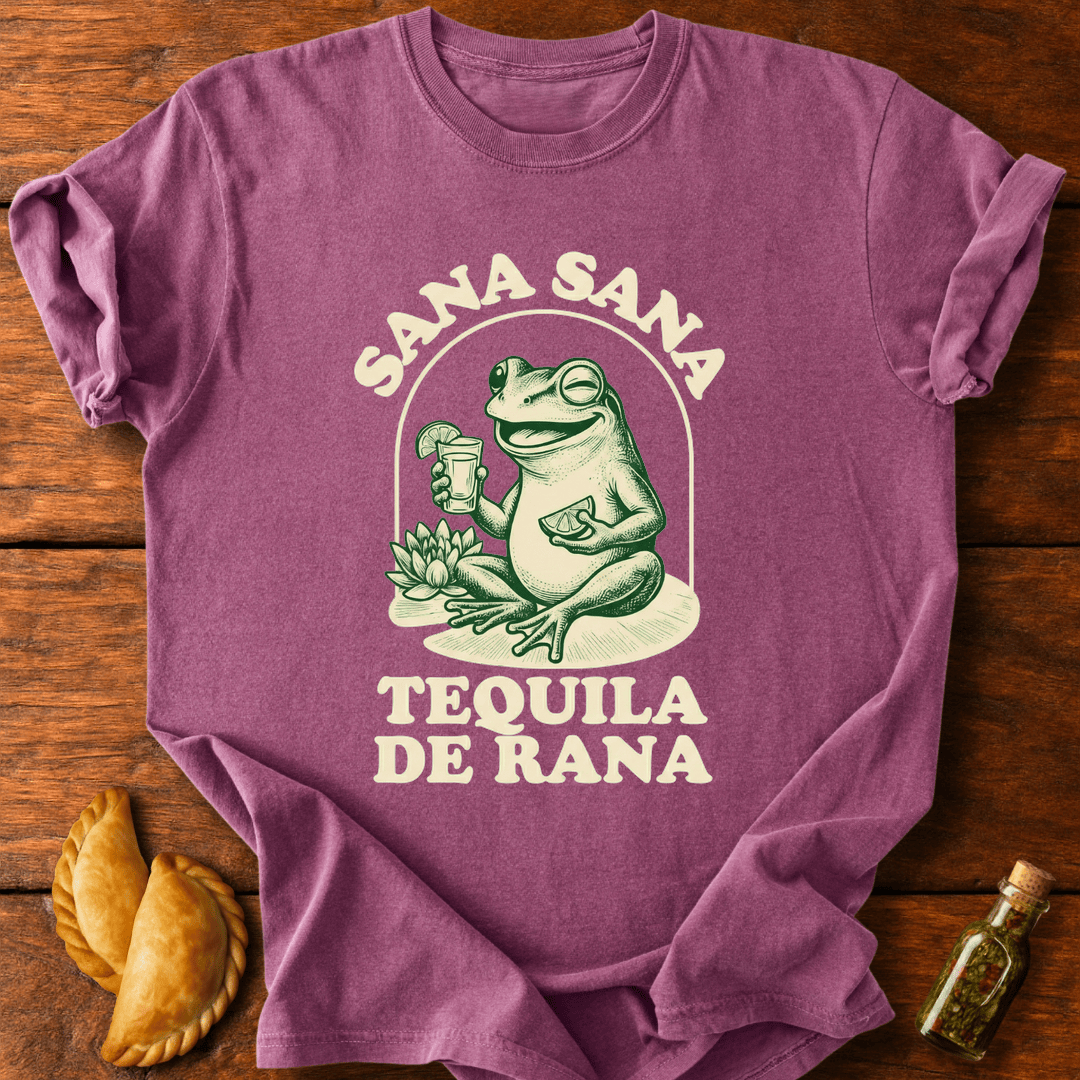 Sana Sana Tequila De Rana T-Shirt