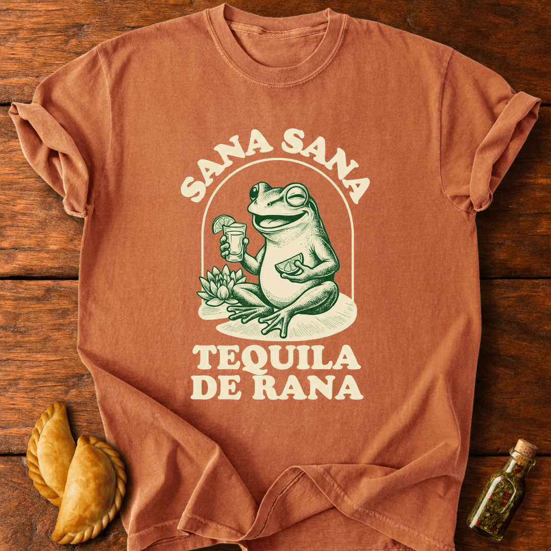 Sana Sana Tequila De Rana T-Shirt