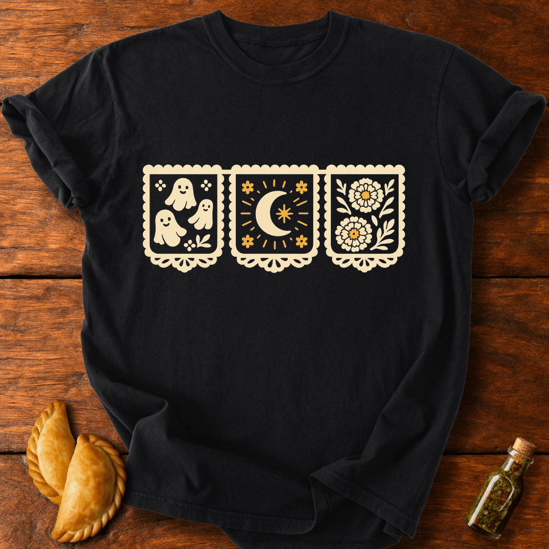 Ghost Papel Picado T-Shirt