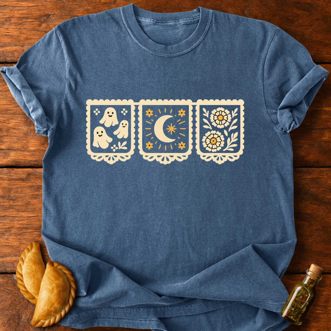 Ghost Papel Picado T-Shirt