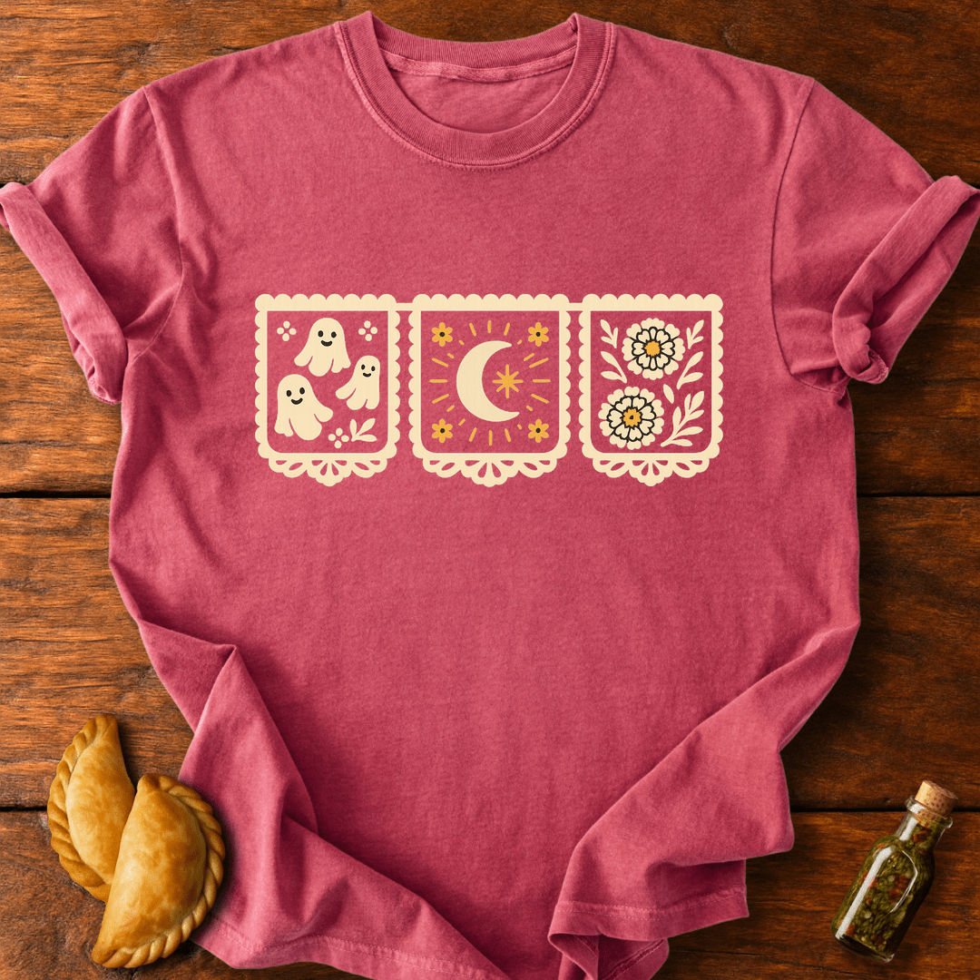 Ghost Papel Picado T-Shirt