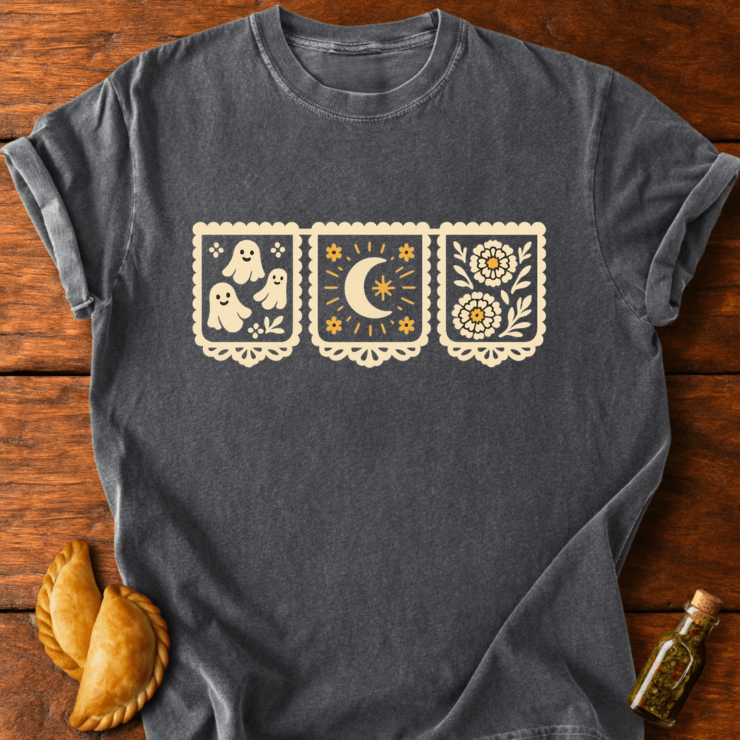 Ghost Papel Picado T-Shirt