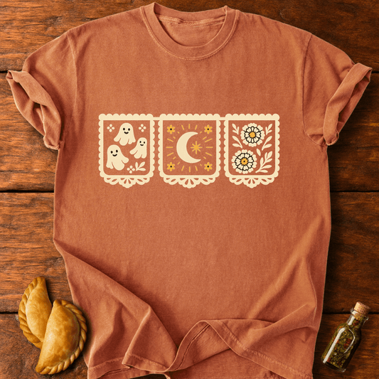 Ghost Papel Picado T-Shirt